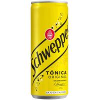 Tónica SCHWEPPES, lata 33 cl Tónica SCHWEPPES, lata 33 cl