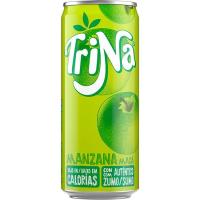 Refresco de manzana sin gas TRINA, lata 33 cl Refresco de manzana sin gas TRINA, lata 33 cl