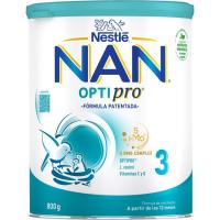 Llet de creixement 12 mesos NESTLE Nan 3 Optipro, llauna 800 g