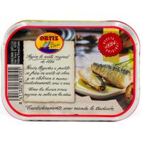 Sardina en oli d`oliva a l`antiga ORTIZ, llauna 140 g