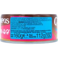 Atún claro natural CAMPOS, lata 112 g