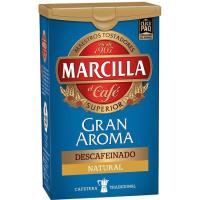 Café molido descafeinado natural MARCILLA, click plack 200 g Café molido descafeinado natural MARCILLA, click plack 200 g
