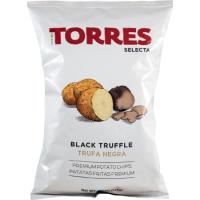 Patatas fritas con trufa negra TORRES, bolsa 125 g Patatas fritas con trufa negra TORRES, bolsa 125 g
