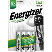 Pila recargable HR03 (AAA) 500 mAh ENERGIZER, pack 4 uds Pila recargable HR03 (AAA) 500 mAh ENERGIZER, pack 4 uds