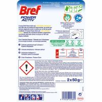Limpiador wc poder activo limón BREF, pack 2 uds