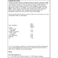 Lasagna sin gluten SCHARD, bandeja 300 g