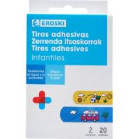 Apòsits infantils EROSKI, caixa 20 u