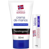 Crema de mans NEUTRÓGENA, tub 50 ml + Labial