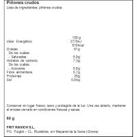 Pinyó cru FRIT RAVICH, bossa 60 g