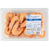 Langostino cocido calibre 40/50 EROSKI, bandeja 450 g Langostino cocido calibre 40/50 EROSKI, bandeja 450 g