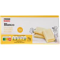 Xocolate blanc EROSKI BASIC, tauleta 75 g Xocolate blanc EROSKI BASIC, tauleta 75 g