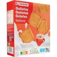 Galeta relieve EROSKI, caixa 700 g