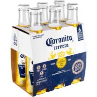Cerveza CORONITA, pack botellín 6x21 cl Cerveza CORONITA, pack botellín 6x21 cl