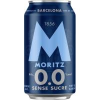 Cerveza 0,0 MORITZ, lata 33 cl Cerveza 0,0 MORITZ, lata 33 cl