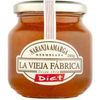 Mermelada de naranja LA VIEJA FABRICA Diet, frasco 290 g