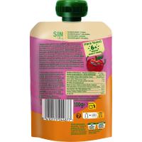 Bosseta de berenar de maduixa i poma HERO, doypack 100 g