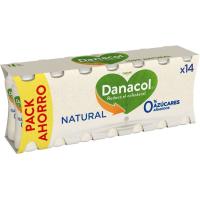Danacol para beber natural DANONE, pack 14x110 ml Danacol para beber natural DANONE, pack 14x110 ml