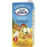 Néctar multivitaminas DON SIMON Disfruta, brik 2 litros Néctar multivitaminas DON SIMON Disfruta, brik 2 litros