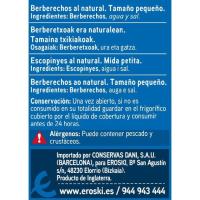 Berberechos pequeños EROSKI, lata 63 g