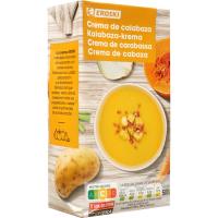 Crema de carabassa EROSKI, brik 500 g