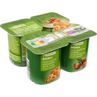 Bífidus de nuez-avellana EROSKI, pack 4x125 g Bífidus de nuez-avellana EROSKI, pack 4x125 g