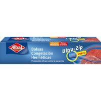 Borsa per a congelar ziploc ALBAL, caixa 20 u