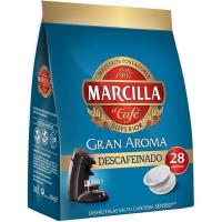 Café descafeinado compatible Nespresso MARCILLA, paquete 28 uds Café descafeinado compatible Nespresso MARCILLA, paquete 28 uds