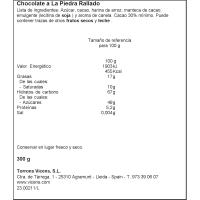 Chocolate rallado JOLONCH, tableta 300 g