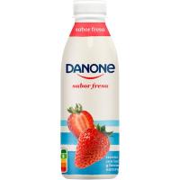Leche fermentada líquida sabor fresa DANONE, botella 550 g Leche fermentada líquida sabor fresa DANONE, botella 550 g