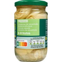 Alcachofa 6/8 frutos EROSKI, frasco 175 g 