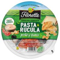 Ensalada de pasta, rúcula, pollo y queso FLORETTE, bowl 315 g