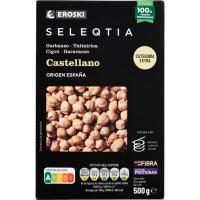 Garbanzo castellano Eroski SELEQTIA, saco 500 g Garbanzo castellano Eroski SELEQTIA, saco 500 g