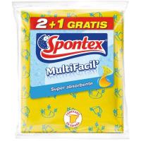 Bayeta amarilla multifácil SPONTEX, pack 2+1 unid. Bayeta amarilla multifácil SPONTEX, pack 2+1 unid.