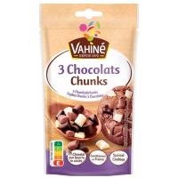 Llavors Chunks 3 xocolates VAHINÉ, bossa 100 g