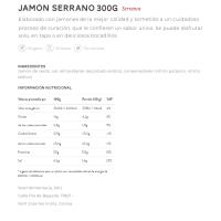 Jamón serrano NOEL, pack 2x175 g