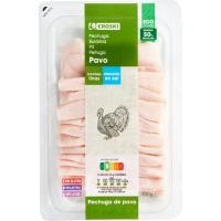 Pit d`indiot reduït en sal EROSKI, safata 150 g