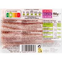 Pit d`indiot reduït en sal EROSKI, safata 150 g