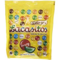 Grageas de chocolate LACASITOS, bolsa 190 g Grageas de chocolate LACASITOS, bolsa 190 g