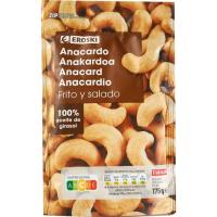Anacards fregits EROSKI, bossa 175 g Anacards fregits EROSKI, bossa 175 g