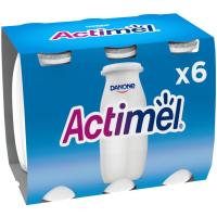 Yogur para beber natural ACTIMEL, pack 6x100 ml Yogur para beber natural ACTIMEL, pack 6x100 ml