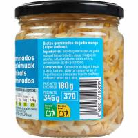 Brotes de germinados EROSKI, frasco 180 g