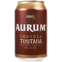 Cervesa torrada 6,6% vol. AURUM, lata 33 cl