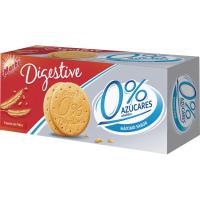 Galleta Digestive 0% azúcares añadidos MARBÚ, caja 400 g Galleta Digestive 0% azúcares añadidos MARBÚ, caja 400 g