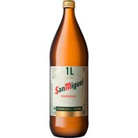 Cerveza SAN MIGUEL, botella 1 litro Cerveza SAN MIGUEL, botella 1 litro