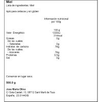 Mel d'eucaliptus MAS BURET, flascó 500 g