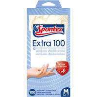 Guante fino extra talla mediana 7 SPONTEX, caja 100 uds Guante fino extra talla mediana 7 SPONTEX, caja 100 uds