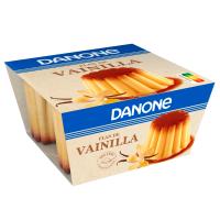 Flan de vainilla DANONE, pack 4x110 g Flan de vainilla DANONE, pack 4x110 g