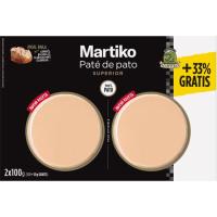 Paté d`ànec superior MARTIKO, blister 150 g