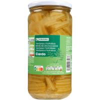 Cardo troceado EROSKI, frasco 400 g