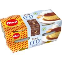 Flan 0% azúcar añadido 0% materia grasa DHUL, pack 4x100 g Flan 0% azúcar añadido 0% materia grasa DHUL, pack 4x100 g